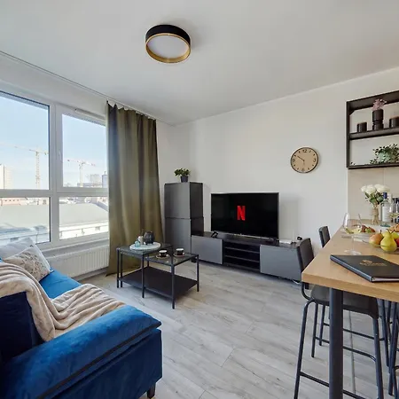 Chic - Center - Cozy One Bedroom - Opolska Apartmán Katovice